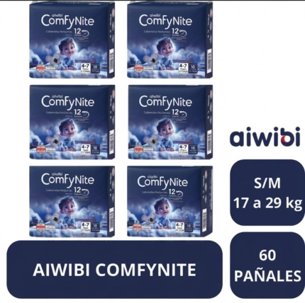 Calzoncitos Nocturnos Comfynite 10 Und (6 Paquetes)
